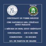 Bougies Art & Cires - Caractéristiques_220g