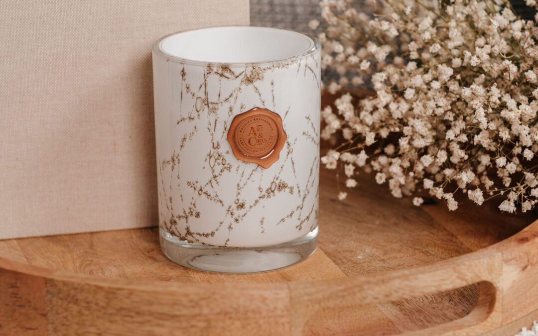 Bougie Artisanale  « Champagne » 220 g